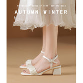 Versátil para tacones de hada estilo francés